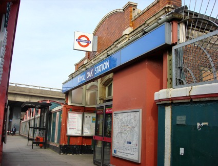 Royal Oak Tube Station, London